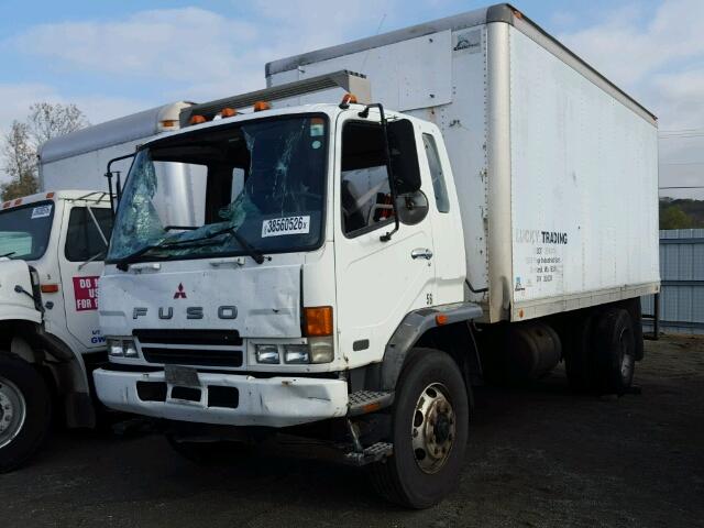 JL6DGJ1E27K016557 - 2007 MITSUBISHI FUSO TRUCK OF FM 61F WHITE photo 2