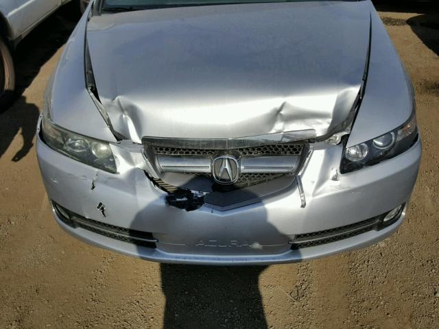 19UUA76538A035763 - 2008 ACURA TL TYPE S SILVER photo 7