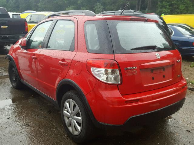 JS2YB5A33A6311655 - 2010 SUZUKI SX4 BASE RED photo 3