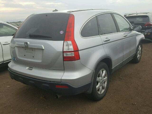 5J6RE48799L037698 - 2009 HONDA CR-V SILVER photo 4