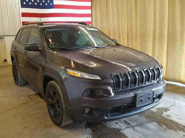 1C4PJMCBXFW756215 - 2015 JEEP CHEROKEE L CHARCOAL photo 1