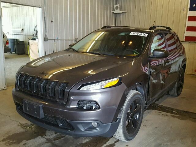 1C4PJMCBXFW756215 - 2015 JEEP CHEROKEE L CHARCOAL photo 2