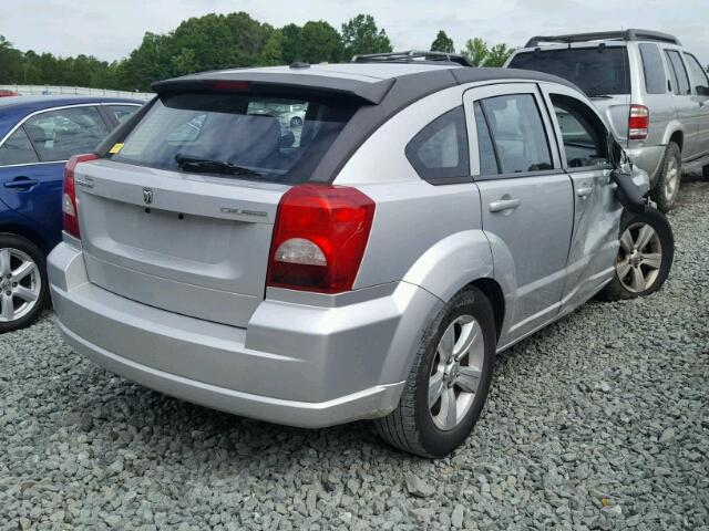 1B3CB3HA6BD186212 - 2011 DODGE CALIBER MA SILVER photo 4