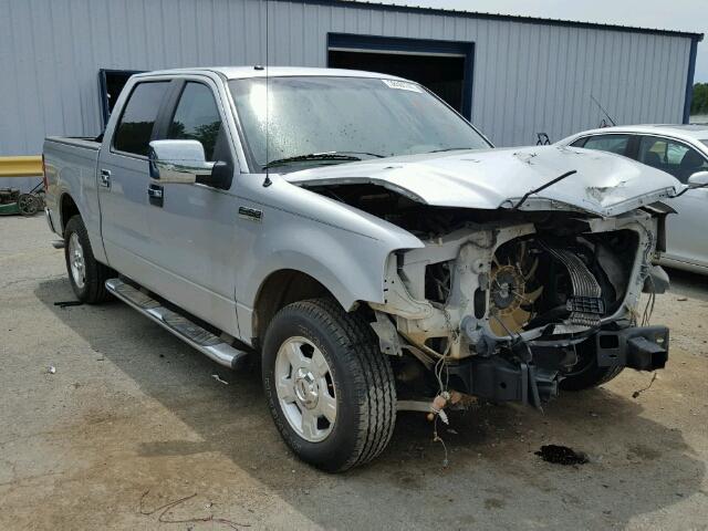 1FTRW12W27FA79952 - 2007 FORD F150 SUPER SILVER photo 1