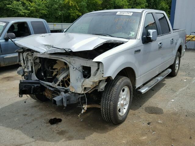 1FTRW12W27FA79952 - 2007 FORD F150 SUPER SILVER photo 2