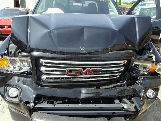 1GTH6CENXH1190774 - 2017 GMC CANYON SLE BLACK photo 7