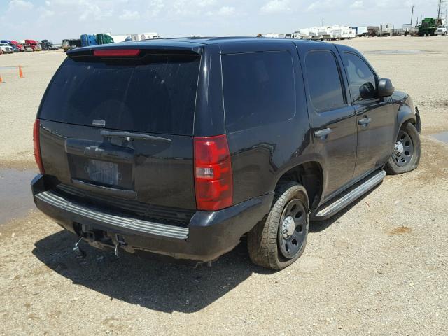 1GNEC03019R220823 - 2009 CHEVROLET TAHOE POLI BLACK photo 4