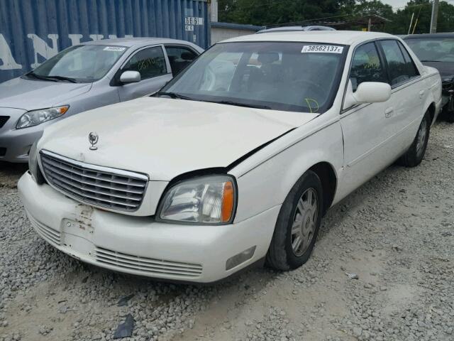 1G6KD54Y53U211690 - 2003 CADILLAC DEVILLE WHITE photo 2