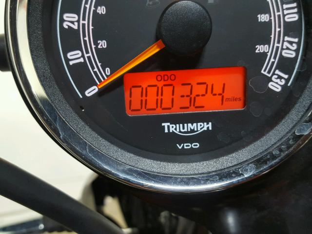 SMT910K15FT666452 - 2015 TRIUMPH MOTORCYCLE BONNEVILLE ORANGE photo 10