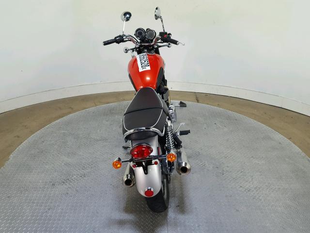 SMT910K15FT666452 - 2015 TRIUMPH MOTORCYCLE BONNEVILLE ORANGE photo 9
