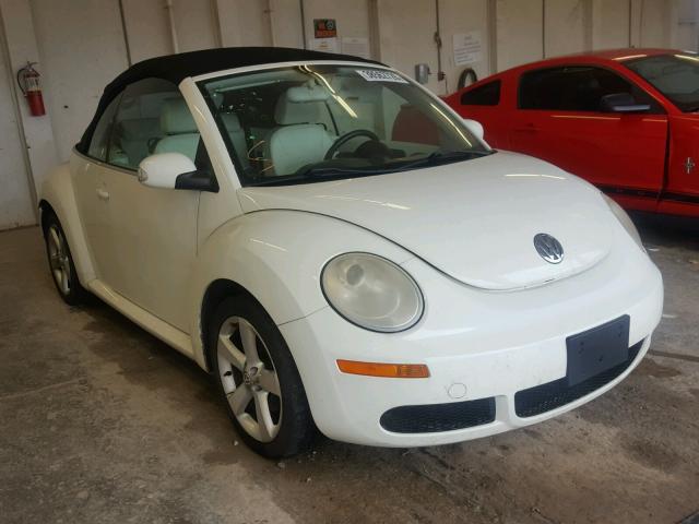 3VWFF31Y47M413414 - 2007 VOLKSWAGEN NEW BEETLE თეთრი ფოტო 1
