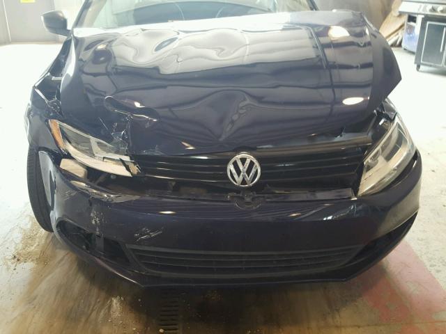 3VW2K7AJ6EM382779 - 2014 VOLKSWAGEN JETTA BASE 蓝色 照片 7