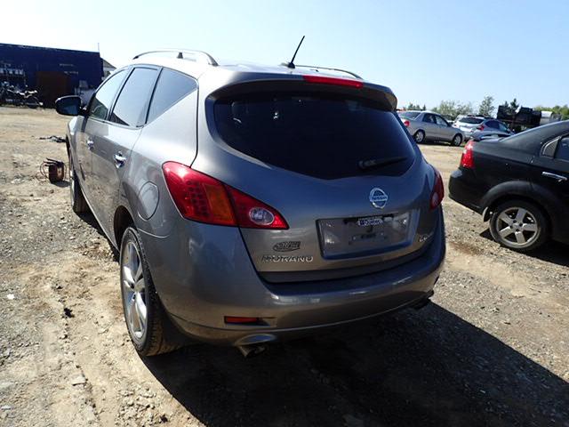 JN8AZ18W39W126554 - 2009 NISSAN MURANO S/S GRAY photo 3