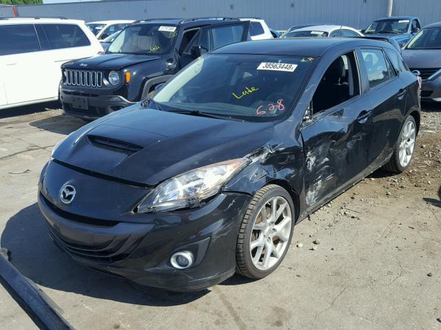 JM1BL1H38A1291055 - 2010 MAZDA SPEED 3 CHARCOAL photo 2