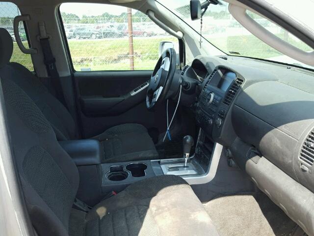 5N1AR1NBXCC615714 - 2012 NISSAN PATHFINDER SILVER photo 5