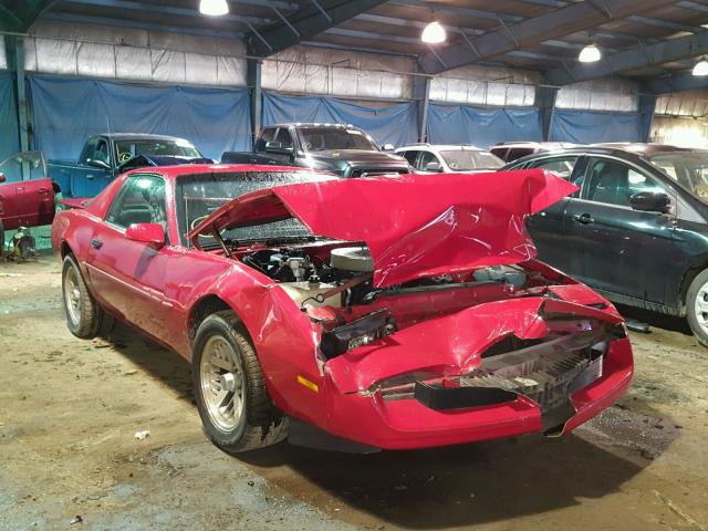 1G2FS23E5ML200758 - 1991 PONTIAC FIREBIRD B RED photo 1