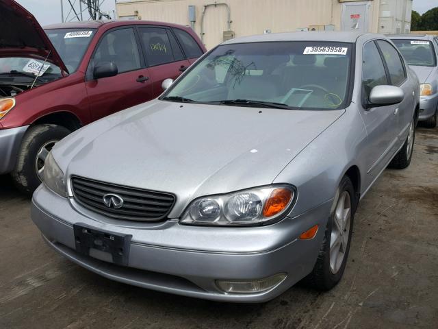 JNKDA31A92T007424 - 2002 INFINITI I35 SILVER photo 2