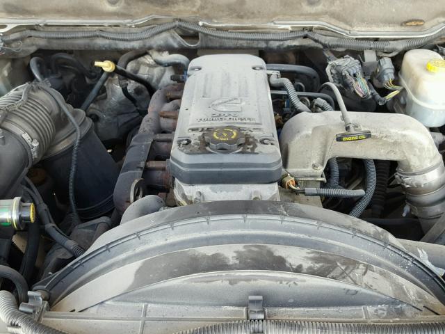 3D7KS28C35G839565 - 2005 DODGE RAM 2500 S WHITE photo 7