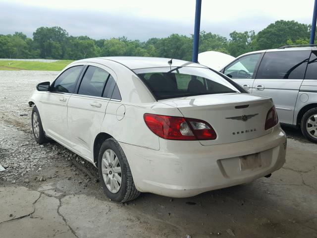 1C3LC46K87N590132 - 2007 CHRYSLER SEBRING WHITE photo 3