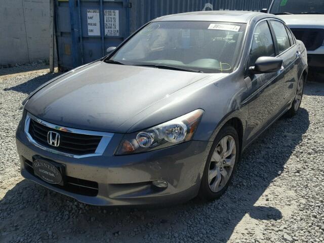 1HGCP3F8XAA013794 - 2010 HONDA ACCORD GRAY photo 2