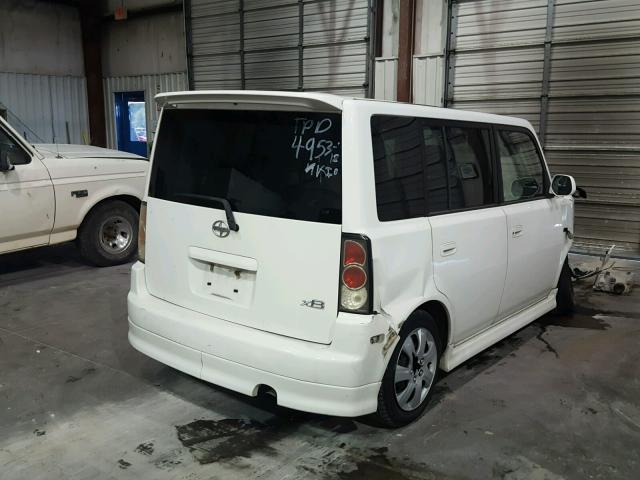 JTLKT334850209630 - 2005 TOYOTA SCION XB 白色 照片 4