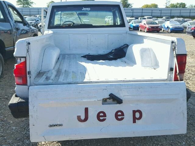 1JTMG6412JT090141 - 1988 JEEP COMANCHE WHITE photo 6