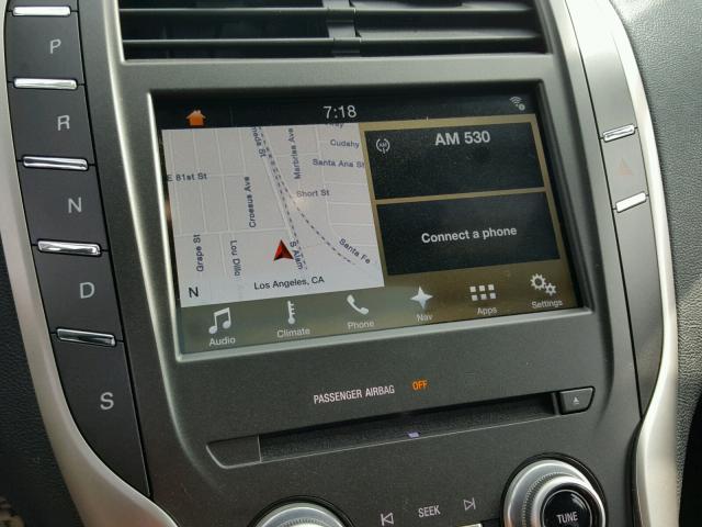 5LMTJ2DH6GUJ15042 - 2016 LINCOLN MKC SELECT ოქროსფერი ფოტო 9