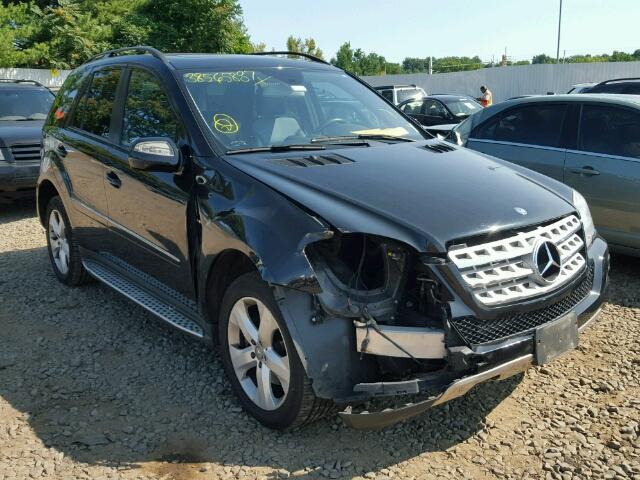 4JGBB25E39A480914 - 2009 MERCEDES-BENZ ML BLACK photo 1