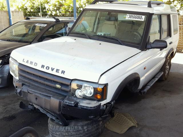 SALTL19444A853235 - 2004 LAND ROVER DISCOVERY WHITE photo 2