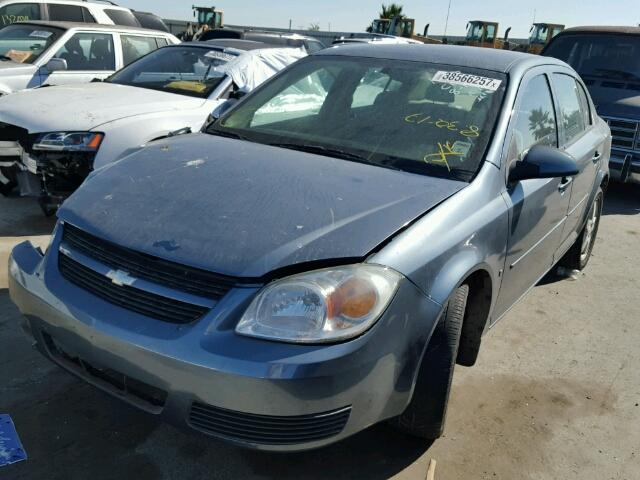 1G1AL55F867783857 - 2006 CHEVROLET COBALT LT BLUE photo 2