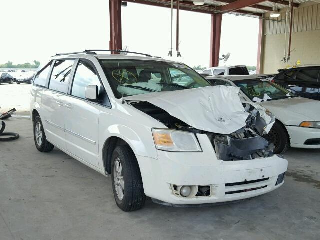 2D8HN54P68R722990 - 2008 DODGE GRAND CARA WHITE photo 1