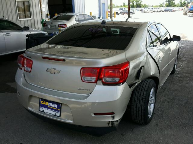 1G11A5SA0DF315879 - 2013 CHEVROLET MALIBU LS ოქროსფერი ფოტო 4