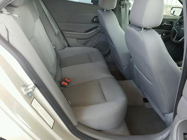 1G11A5SA0DF315879 - 2013 CHEVROLET MALIBU LS ოქროსფერი ფოტო 6