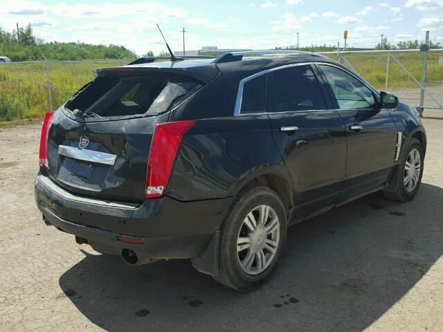 3GYFNDEY7AS515793 - 2010 CADILLAC SRX LUXURY BLACK photo 4