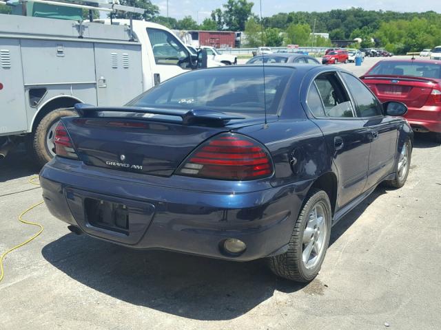 1G2NF52E24M596483 - 2004 PONTIAC GRAND AM S Mavi foto 4