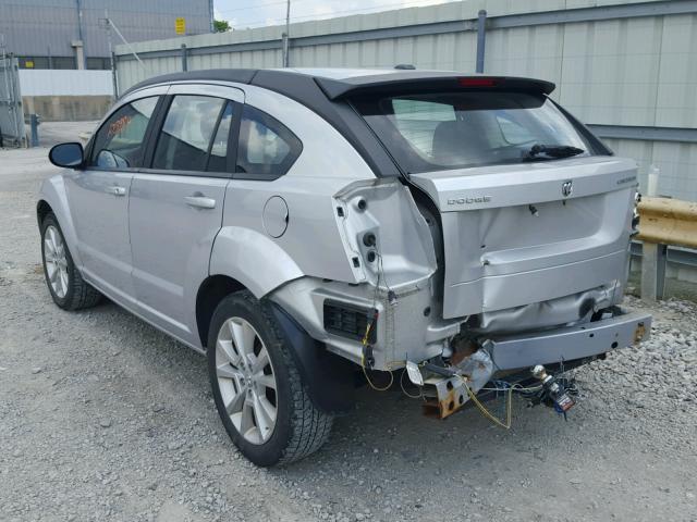 1B3CB5HA2BD116587 - 2011 DODGE CALIBER HE SILVER photo 3