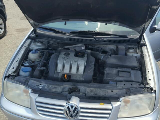 3VWRR69M44M065407 - 2004 VOLKSWAGEN JETTA GL T SILVER photo 7