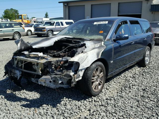 YV1SW640362530376 - 2006 VOLVO V70 BLUE photo 2