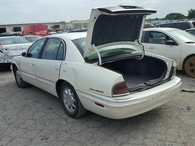 1G4CW54K614185066 - 2001 BUICK PARK AVENU WHITE photo 3