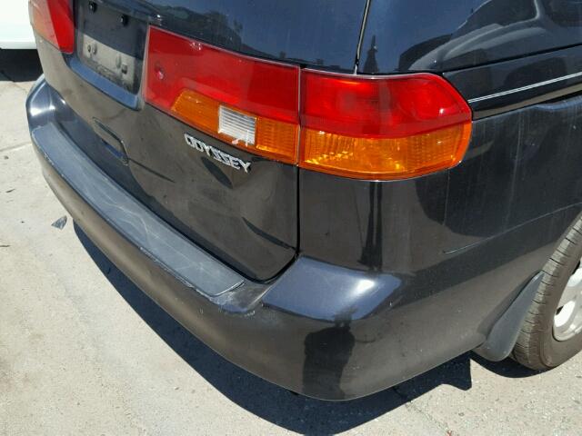 5FNRL18974B025928 - 2004 HONDA ODYSSEY EX BLACK photo 9