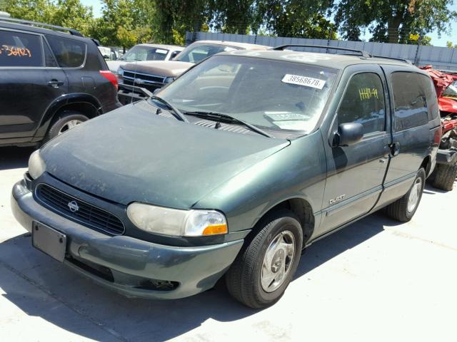 4N2XN11TXXD818575 - 1999 NISSAN QUEST SE GREEN photo 1