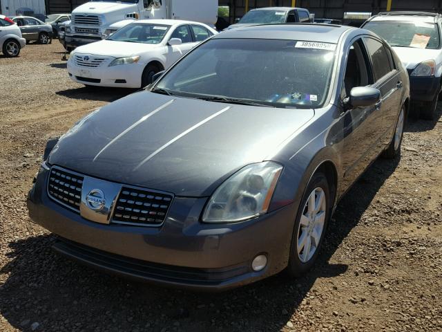 1N4BA41E44C903320 - 2004 NISSAN MAXIMA SE CHARCOAL photo 2