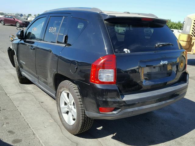 1C4NJCBB5DD223085 - 2013 JEEP COMPASS SP BLACK photo 3