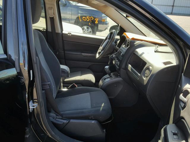 1C4NJCBB5DD223085 - 2013 JEEP COMPASS SP BLACK photo 5