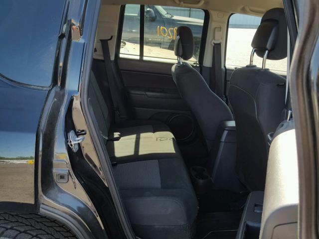 1C4NJCBB5DD223085 - 2013 JEEP COMPASS SP BLACK photo 6