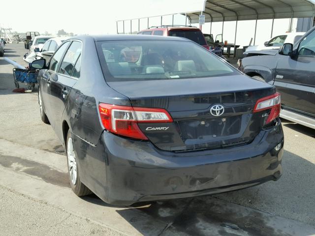 4T1BF1FKXEU304728 - 2014 TOYOTA CAMRY BLUE photo 3