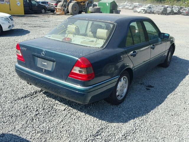 WDBHA28E5TF419621 - 1996 MERCEDES-BENZ C 280 GREEN photo 4