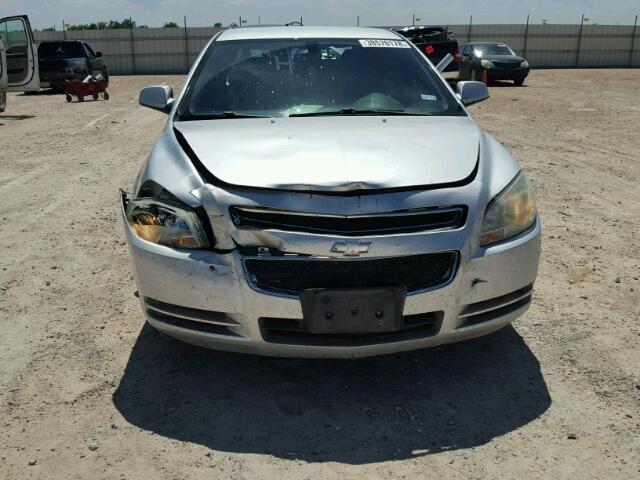 1G1ZH57BX94265172 - 2009 CHEVROLET MALIBU 1LT 银色 照片 9