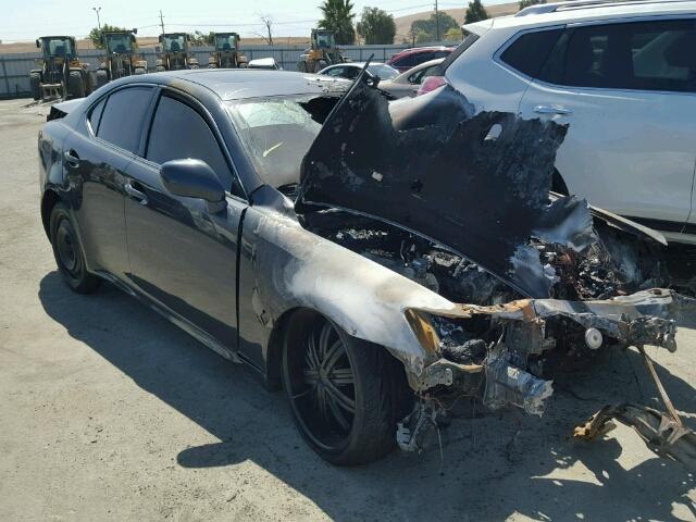 JTHBK262882074823 - 2008 LEXUS IS 250 GRAY photo 1