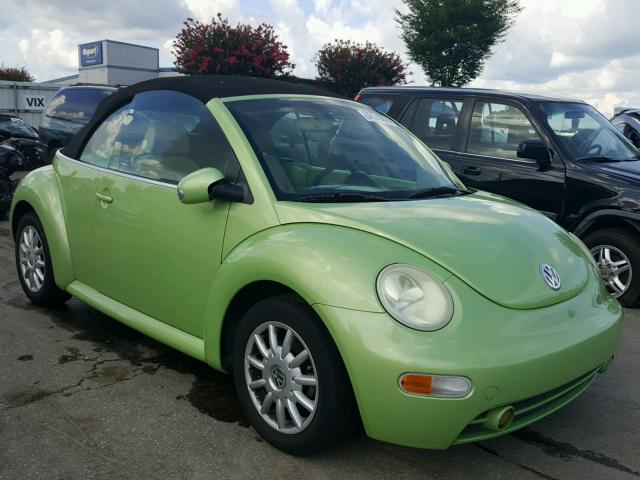 3VWCM31Y05M362791 - 2005 VOLKSWAGEN NEW BEETLE მწვანე ფოტო 1